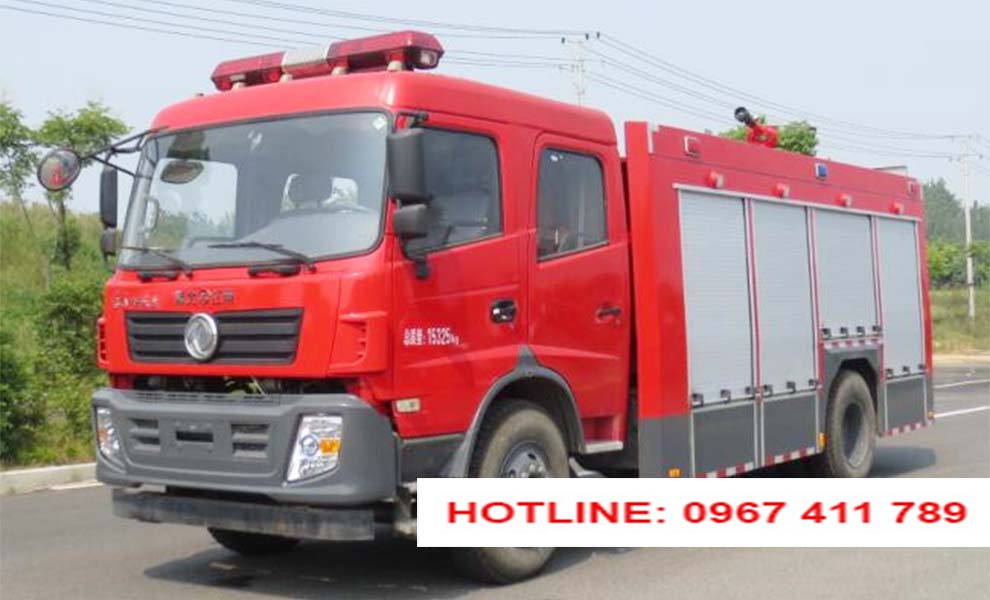 Xe cứu hỏa 6 khối Dongdeng nhập khẩu
